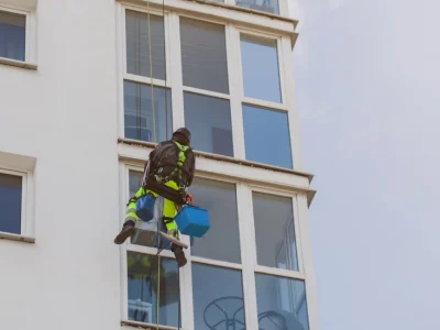 Rope access painter high-rise Singapore